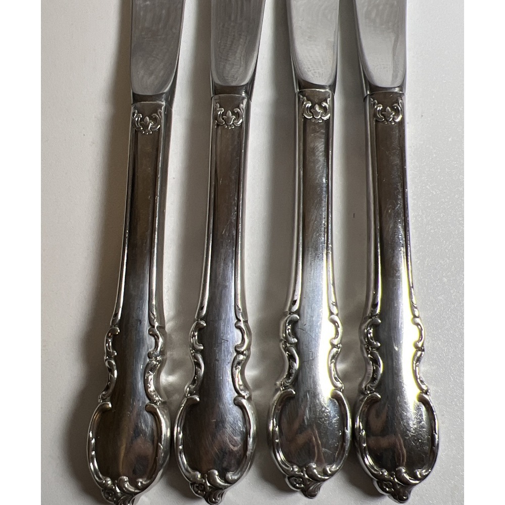 Rogers Bros 1847 DINNER KNIVE Silverware REFLECTION‎ Excellent! Set Of 4